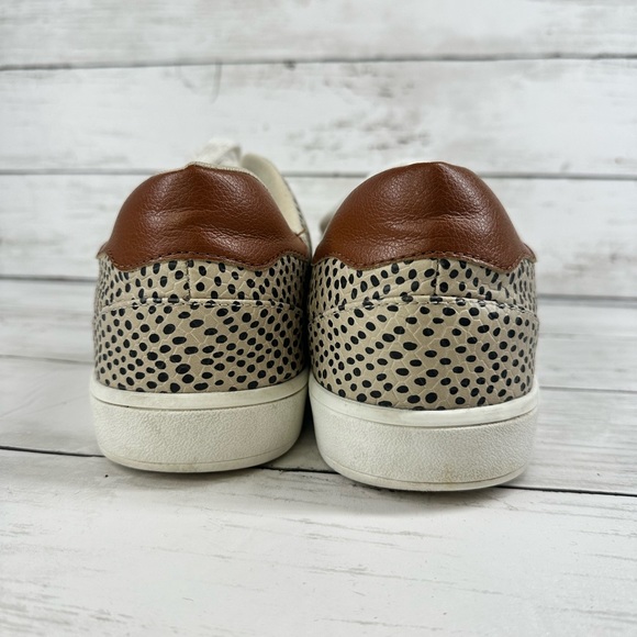 Torrid Animal Print Glitter Faux Leather Sneakers Size 10W - Picture 8 of 8